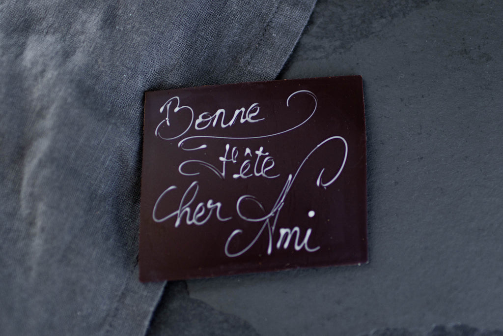 INSCRIPTION-Plaquette de chocolat